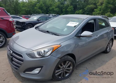 2016 Hyundai Elantra Gt из США, поврежденный, VIN KMHD35LH7GU259770